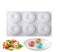 Moules En Silicone | Moule à Chocolat - Moules Réutilisables Antiadhésifs pour Desserts Glaçage Nourriture Cupcakes Muffins