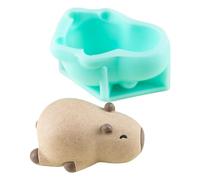 Moules en silicone - Moule en silicone pour gelée de lait | Moules à chocolat en silicone profond | Capybara antiadhésif Capybara Moule à chocolat en silicone | Accessoires de cuisson fle