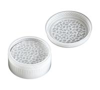 Moules en silicone multi-couches en forme de fleur, boîte de rangement pour | Silicone de qualité alimentaire, pot en résine empilable, résistant à la température pour travaux manuels époxy et décoration