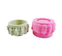 Moules en silicone multi-faces pour pot de fleurs à faire soi-même - Décoration d'intérieur - Cactus - Outils de fabrication d'intérieur