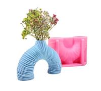 Moules en silicone multifonction, motifs vase uniques adaptés pour la décoration intérieure et les projets artistiques, faciles à utiliser