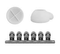 Moules en silicone multifonctionnels pour loisirs créatifs, tartines, bougeoirs, moules en silicone pour projets de fabrication manuelle