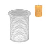 Moules en silicone nid d'abeille en forme d'abeille pour gâteau, fondant, moule hexagonal en résine pour décoration de savon fait à la main