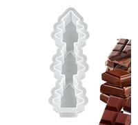 Moules En Silicone Noël 3 Cavités Père Noël Élan et Sapin Réutilisable | DIY Forme Bonbons Pour Fête pour Plâtre Argile Béton Arts et Artisanat Savon Arbre de Noël