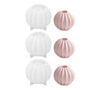 Moules en Silicone polyvalents en forme de sphère rayée, pour chandelier fait à la main, projet de moulage de résine de savon, polyvalent