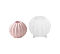 Moules en Silicone polyvalents en forme de sphère rayée, pour chandelier fait à la main, projet de moulage de résine de savon, polyvalent