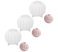 Moules en Silicone polyvalents en forme de sphère rayée, pour chandelier fait à la main, projet de moulage de résine de savon, polyvalent