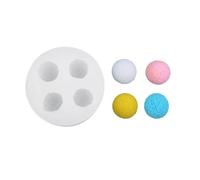Moules en Silicone polyvalents, moule à chocolat en forme de baie de cire à 4 cavités pour bloc de glace sphérique et machine à boules de glace à dessert décorative