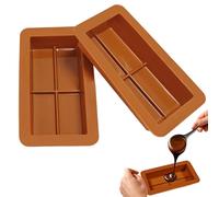 Moules en silicone pour barre de chocolat, moule profond - Moule à bonbons en silicone, pour la fabrication de bonbons, desserts de vacances
