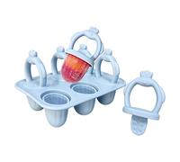 Moules En Silicone Pour Bâtonnets De Crème Glacée - Plateau Réutilisable Étanche Et Antiadhésif Fait Maison,Moules à sucettes glacées | pour yaourt fruits gâteaux chocolats bonbons et préparations