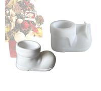 Moules en silicone pour bocaux de Noël - Photophore de cadre, moules en silicone pour photophore | Moule en silicone pour pot de rangement avec support pour lumière de thé, moule en résine