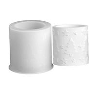 Moules en silicone pour bocaux en résine | Moule en résine pour bougie en forme de sapin de Noël en relief pour ciment et bonbons, bijoux, bibelots, argile, bricolage