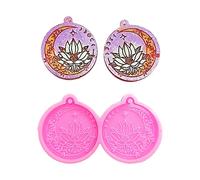 Moules en silicone pour boucles d'oreilles, fleurs, étoiles, villes, levers de soleil, pendentifs d'oreilles personnalisés pour les amateurs d'artisanat, moules à pendentifs pour la fabrication de