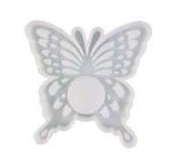 Moules en silicone pour bougeoir en forme de papillon - Décorations de table pour bougeoir papillon - Résine de moulage en silicone