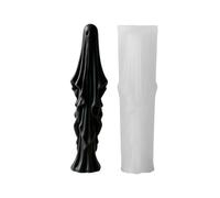 Moules en silicone pour bougies artisanales en forme de fantôme d'Halloween | Moules pour fabriquer des bougies faites maison pour travaux manuels, décoration de la maison