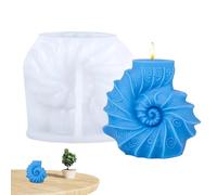 Moules en silicone pour bougies - Moules pour résine et coulée - Sûr semi-transparent libération facile DIY familial pour savon et résine