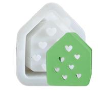 Moules en silicone pour bricolage - Moule à bougie, moule à maison, petits moules en silicone - Moule à bougie chauffe-plat en forme d'étoile - Moule en silicone - Moule à savon antiadhésif