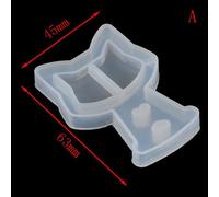 Moules En Silicone Pour Bricolage, Résine Griffe De Chat Étoiles Gamer Labyrinthe Breloques Bijoux Accessoires 1 Pièces