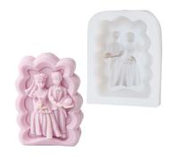 Moules en silicone pour cadre de mariage élégant et cadre sur le thème du marié pour la décoration de la maison, les décors de styles nordiques