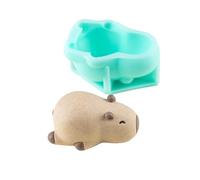 Moules en silicone pour capybaras blancs et puddings innovants en silicone, parfaits pour les fêtes d'enfants, passent au lave-vaisselle