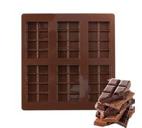 Moules en Silicone pour Chocolat, Moule À Barre Chocolatée Fourrée Profonde, Moules Pâtisserie Anti-Adhésifs Pour Halloween Fêtes Anniversaires Mariages Noël