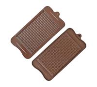 Moules en silicone pour chocolat | Moule résistant à la chaleur - Moule de cuisson | Pour la cuisson au chocolat, dessert, bloc de glace, savon, cuisine, travaux manuels