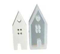 Moules en silicone pour ciment, barre de bougies, fournitures de pâtisserie, fournitures de bricolage pour les vacances, résine, plâtre, savon, projets de chocolat