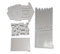 Moules en silicone pour crèche de Noël - Moule d'ornement de maison de naissance de Jésus, moules en silicone pour décoration de Noël, moules en résine pour béton et argile