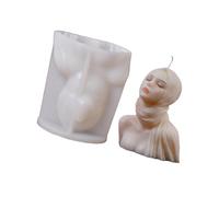 Moules en silicone pour décoration de portraits et moulages en résine époxy
