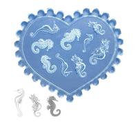 Moules en silicone pour décoration d'ongles - Différentes formes - Petits accessoires - Moules de bricolage - Cadeau pour les amateurs de beauté - Moule en silicone pour sculpture d'ongles