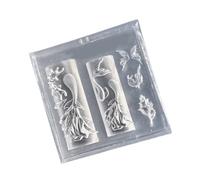 Moules en silicone pour décoration d'ongles en forme de queue de sirène, petits accessoires, moule pour les amateurs de beauté, cadeau de sirènes, outil de décoration d'ongles