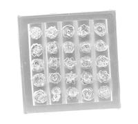 Moules en silicone pour décoration d'ongles en forme de rose, petits accessoires, moules de loisirs créatifs adaptés pour les amateurs de beauté, les cadeaux d'unguis