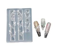 Moules en silicone pour décoration d'ongles Motif papillon | Moules à ongles sur le thème des papillons, pour des motifs de manucure délicats, adaptés pour améliorer les accessoires