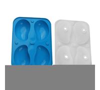 Moules En Silicone Pour Entremets Mousse - Moules à Dessert Forme Mangue,Moule À Gâteau Avec 4 Cavités Pour La Gelée Le Pudding Et Le Chocolat Pour Les Organisateurs De Fêtes Les