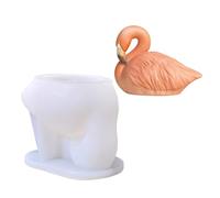 Moules en Silicone pour figurine d ' oiseau, moules en, Flamingo