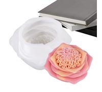 Moules en silicone pour fleurs - Moules floraux pour savons, formes réalistes de fleurs pour bougies artisanales et décoration de la maison