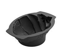 Moules en silicone pour Halloween, grand moule à chocolat en forme de cœur humain, moule à gâteau anti-adhésif en forme de cœur, outil de cuisson, moule de décoration de gâteau pour gâteau