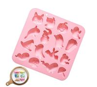 Moules en silicone pour Halloween, moules à chocolat pour Halloween,Moule à glace Halloween avec chapeau de citrouille Moule en silicone fantôme | Moules à chocolat, moule en silicone pour