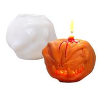 Moules En Silicone Pour Halloween, Moules Silicone Pour Plâtre, Démoulage Facile Pour Créations En Résine Époxy Et Plâtre Sur Le Thème D'Halloween