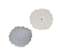Moules en silicone pour horloge de Noël Gngerman pour résine époxy, savon, décoration d'intérieur, moules en silicone époxy pour horloge
