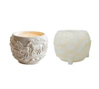 Moules en silicone pour jardinières en forme de paysage - Convient pour les bijoux en résine, le béton, le ciment et la décoration de la maison