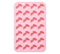 Moules En Silicone Pour La Cuisson D'animaux - Petit Moule À Bonbons De 20 Cm | Moule De Cuisson En Forme De Dauphin De Qualité Alimentaire, Antiadhésif, À Dégagement Facile, À Chocolat, Bleu, Rose, O