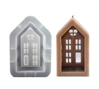 Moules en silicone pour la fabrication de savon, porte-bougies, loisirs créatifs, gypse, résine et silicone