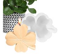 Moules en silicone pour la Saint-Patrick, moule pour fondant de la Saint-Patrick, moule en plâtre en résine en forme de à quatre feuilles pour bougies, ma