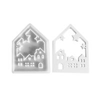 Moules en silicone pour maison pour résine époxy, moule en silicone pour maison - Moule en béton pour la maison, moules en plâtre pour faire des décorations pour la maison, moules en résine
