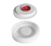 Moules en silicone pour maisons, support en résine époxy, pour mouler des bougies, moules en silicone, maisons, bougeoirs, Saint-Valentin, cœur