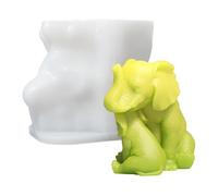 Moules en silicone pour mère et enfant en forme d'éléphant - Fait à la main - Résine époxy - Mère et enfant - Éléphant en silicone pour décoration de la maison
