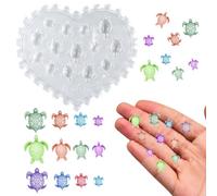 Moules en silicone pour mini tortues mignonnes pour maison de poupée, animaux en résine époxy pour bricolage, jardin féérique, miniatures, paysage, artisanat, décoration