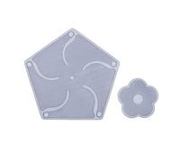 Moules En Silicone Pour Moulin À Vent Quatre Feuilles Cinq Six Bricolage Ornement De Bureau Kit Moulage En Résine Décoration Bureau Et Maison Ornement Résine Époxy