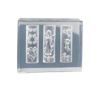 Moules en silicone pour nail art, fleurs, 3D en forme de nœud en silicone, modèle de sculpture pour projets d'artisanat, décoration artistique du bout des doigts pour femmes (L)